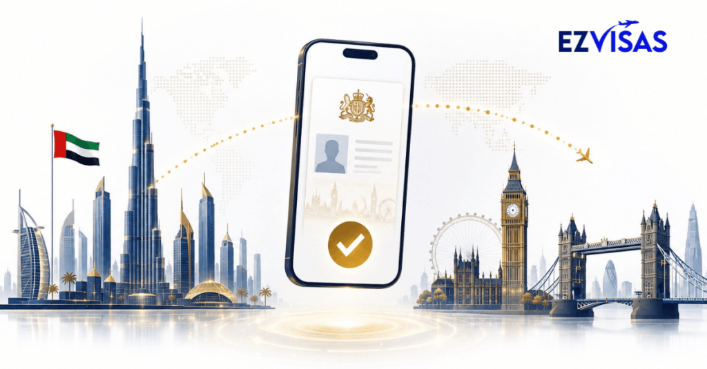 UK E-visa application process for UAE residents